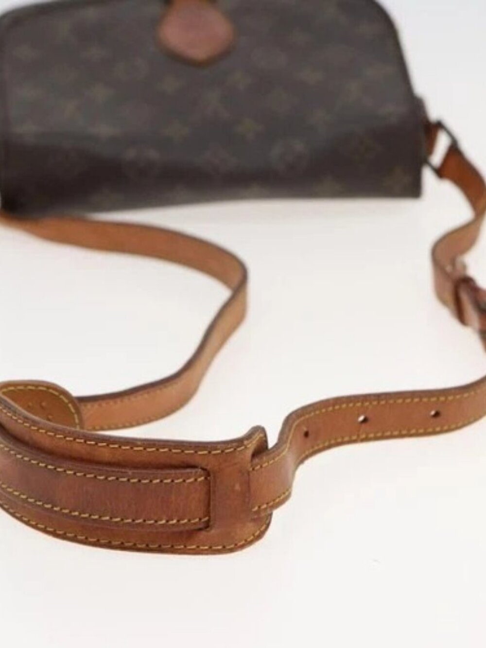 LOUIS VUITTON Monogram Saint Cloud GM Shoulder Bag M51242 LV Auth 82497 - Picture 7 of 16